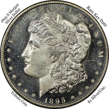 1895-S Unc. Morgan Silver Dollar Tribute Coin