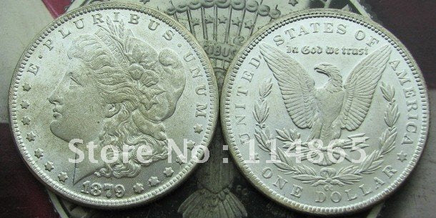 1879-CC Morgan Dollar COIN COPY FREE SHIPPING