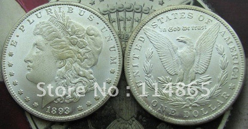 1893-S Morgan Dollar COIN COPY FREE SHIPPING