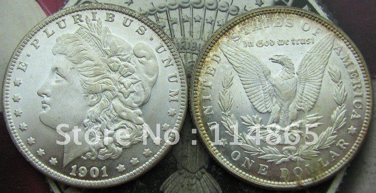 1901-P Morgan Dollar COIN COPY FREE SHIPPING