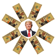 Trump $1000 Dollar Bill Gold Foil Banknotes