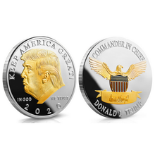 Trump Gold & Silver Plated "KAG" Coin - SK