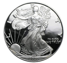 2020 Silver Plated American Silver Eagle Commemorative Coin