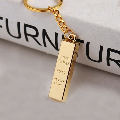 Gold Plated Bullion Key-chain