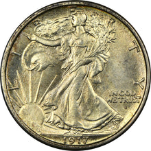 1917-S (Obv) Walking Liberty Half Dollar UNC