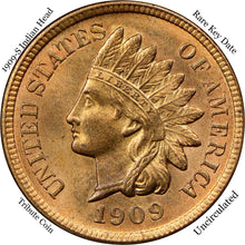 1909 S Indian Head Cent