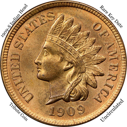 1909 S Indian Head Cent