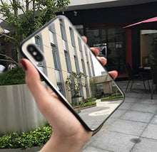 Luxury Clear Makeup Mirror Phone Case for iPhone X 8 7 6 6S