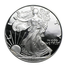 2020 Silver Plated American Silver Eagle Commemorative Coin