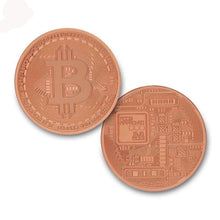 Bitcoin Fine Copper Bullion Commemorative Coin With PCCB Protection
