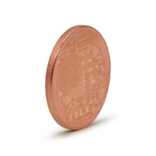 Bitcoin Fine Copper Bullion Commemorative Coin With PCCB Protection