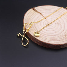 Nurse Heart Stethoscope Necklace