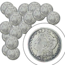 One Troy Ounce .999 Silver Clad 1888 Morgan Silver Dollar Copy Coin