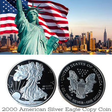 ***2000 American Silver Eagle*** Silver Clad Copy Coin