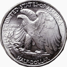 1916-S (Obv) Uncirculated Walking Liberty Half Dollar Tribute Coin