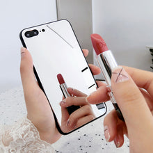 Luxury Clear Makeup Mirror Phone Case for iPhone X 8 7 6 6S