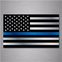 x4 Thin Blue Line Sticker