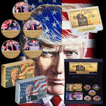 Trump 2020 Commemorative Set With Box - WR