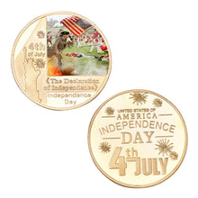 4th of July Independence Day Gold Plated Coin Set - WR