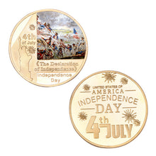 4th of July Independence Day Gold Plated Coin Set - WR