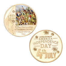 4th of July Independence Day Gold Plated Coin Set - WR