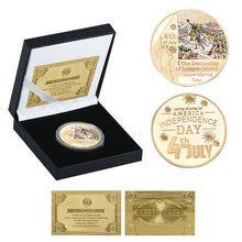 4th of July Independence Day Gold Plated Coin Set - WR