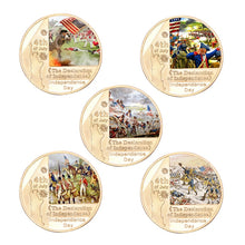 4th of July Independence Day Gold Plated Coin Set - WR