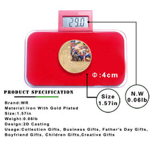 4th of July Independence Day Gold Plated Coin Set - WR