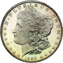 x2 1889-CC Morgan Silver Dollar Tribute Coin (FREE Just Pay S&H)