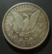 1890-CC Morgan Silver Dollar Silver Plated Tribute Coin