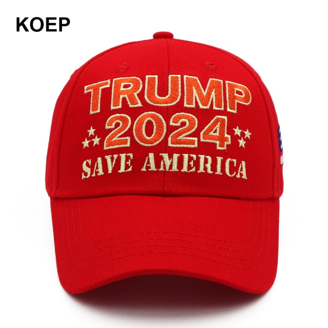 Koep Donald Trump 2024 SAVE AMERICA Hat