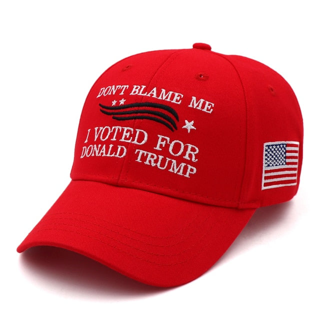 KOEP Red DON'T BLAME ME I VOTED FOR Donald TRUMP