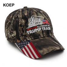 KOEP ALL ABOARD THE TRUMP TRAIN Hats