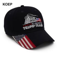 KOEP ALL ABOARD THE TRUMP TRAIN Hats