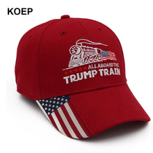 KOEP ALL ABOARD THE TRUMP TRAIN Hats
