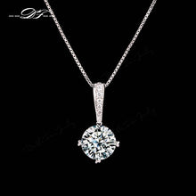 Double Fair Cubic Zirconia Gold Plated Chain Necklace