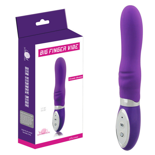 Aphrodisia 10 Speed Silicone G-spot Vibrator