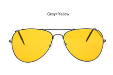 Yellow Aviation Sunglasses - Night Vision