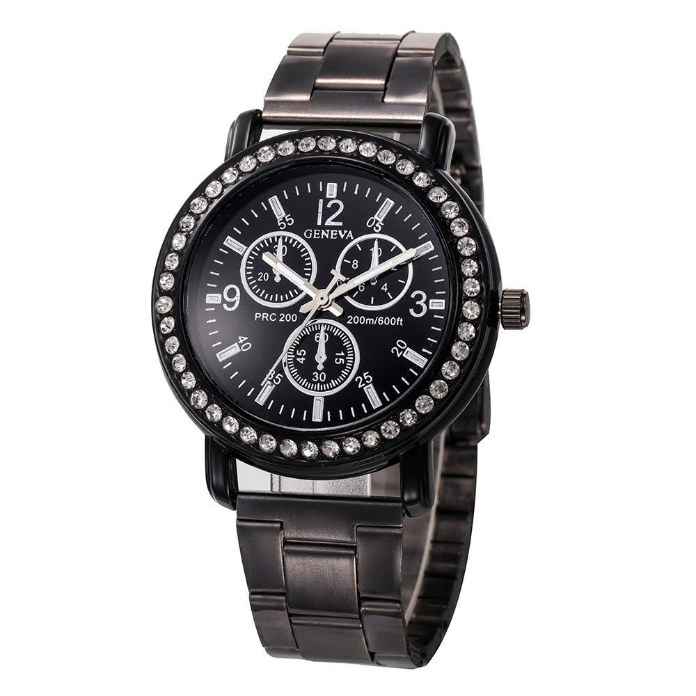 Simple Stainless Steel Analog Quartz Wrist Watch