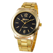 Simple Stainless Steel Analog Quartz Wrist Watch