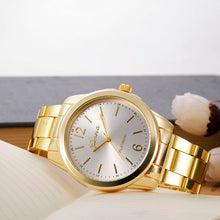 Simple Stainless Steel Analog Quartz Wrist Watch