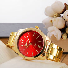 Simple Stainless Steel Analog Quartz Wrist Watch