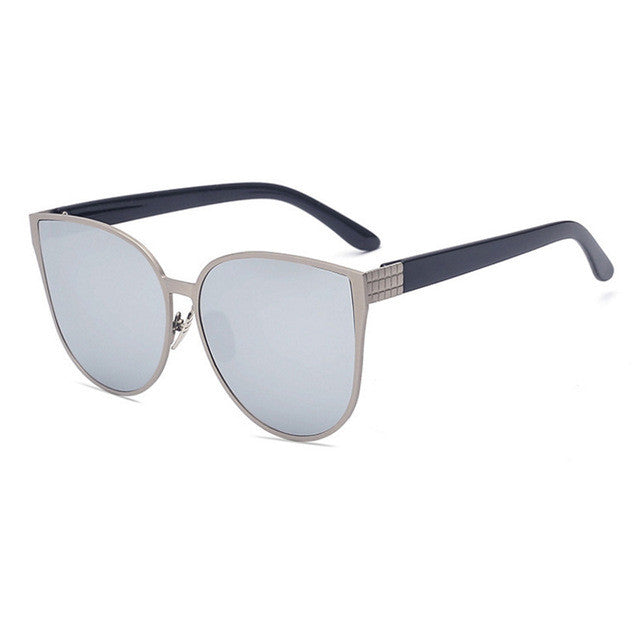 ROYAL GIRL Sunglasses Women Metal Frame Cat Eye Sunglasses