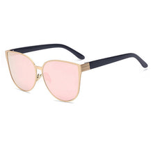 ROYAL GIRL Sunglasses Women Metal Frame Cat Eye Sunglasses