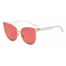 ROYAL GIRL Sunglasses Women Metal Frame Cat Eye Sunglasses