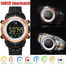 Bluetooth4.0 Smart Watch Stainless Steel Sports Man Running Smartwatch
