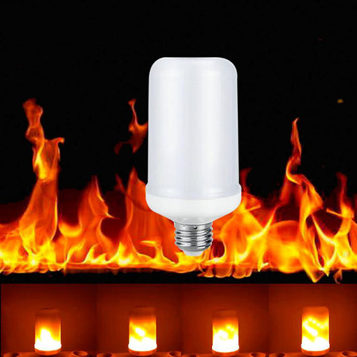 E27 LED Effect Flame Fire Flickering Light Lamps 7 W Creative Emulation