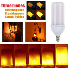 LED E14 5W Flicker Flame Fire Effect Light Bulb Warm White Decor Lamp