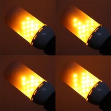 LED E14 5W Flicker Flame Fire Effect Light Bulb Warm White Decor Lamp