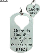 Daddy's Girl Heart Necklace